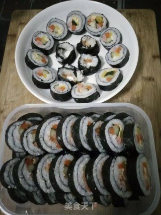 家常寿司????的做法步骤：7