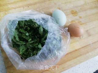 枸杞芽蛋花汤的做法步骤：1
