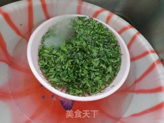 枸杞芽蛋花汤的做法步骤：2