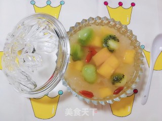 银耳水果羹的做法步骤：5