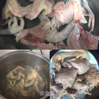 花胶煲鸡的做法步骤：2