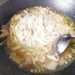 鸡汤面的做法步骤：7