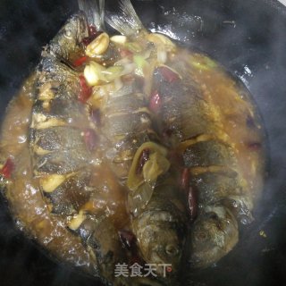红烧青鱼的做法步骤：7