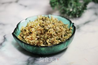 香椿蛋炒饭的做法步骤：6
