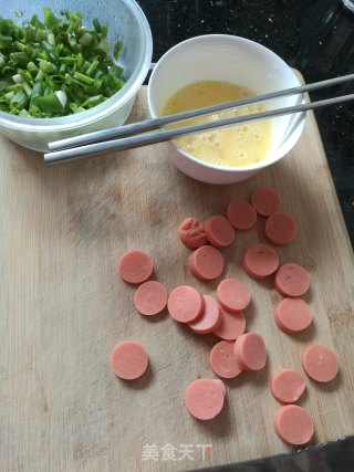 七彩煎蛋饼的做法步骤：3