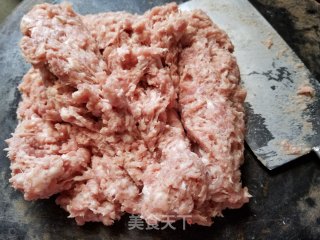 蒲公英猪肉馅生煎包的做法步骤：2