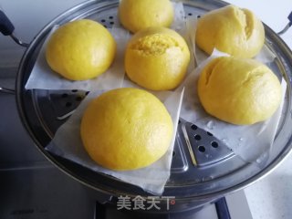 南瓜馒头的做法步骤：7
