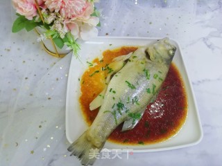 清蒸鲈鱼的做法步骤：4