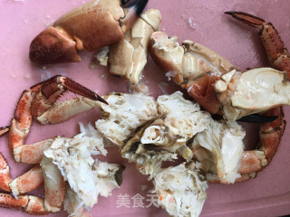 豆豉面包蟹的做法步骤：2