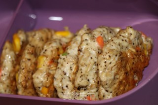 鸡肉燕麦饼的做法步骤：5