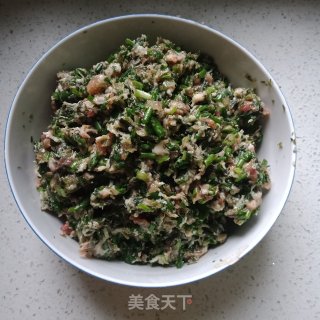 艾草青团的做法步骤：3
