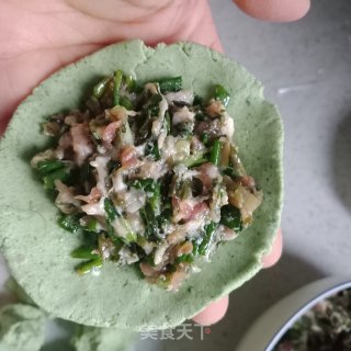 艾草青团的做法步骤：5