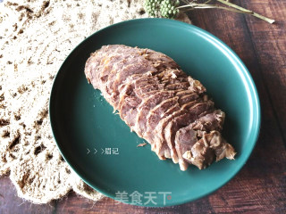 电饭煲卤牛肉的做法步骤：8