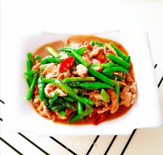 芦笋炒牛肉的做法步骤：13