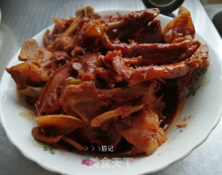 红烧鸭锁骨的做法步骤：8