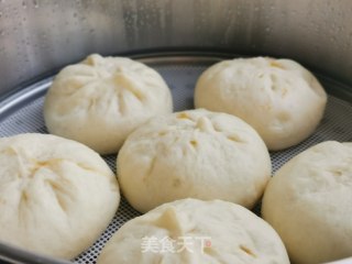 蟹粉包菜包子的做法步骤：6