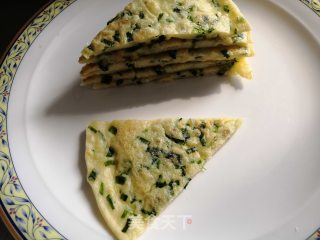 韭菜鸡蛋饼的做法步骤：11