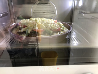 自制披萨????的做法步骤：4