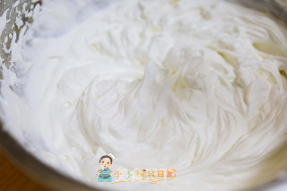 12个月以上辅食三色奶油千层蛋糕的做法步骤：12