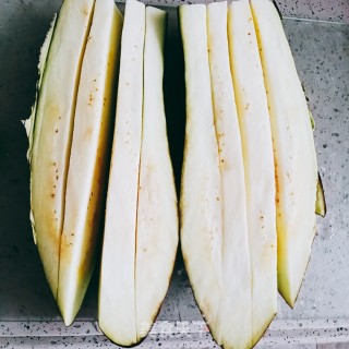 清蒸版香味烤茄的做法步骤：1
