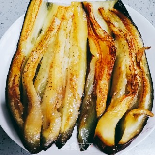 清蒸版香味烤茄的做法步骤：4