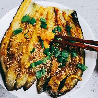 清蒸版香味烤茄的做法步骤：8