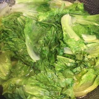 芝麻拌生菜的做法步骤：2