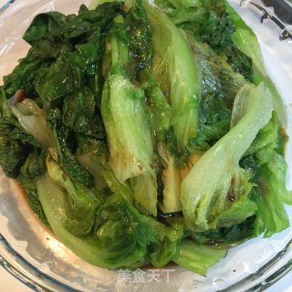 芝麻拌生菜的做法步骤：4