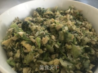 小白菜鸡蛋馅水饺的做法步骤：6