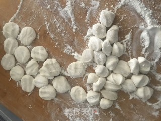 小白菜鸡蛋馅水饺的做法步骤：7