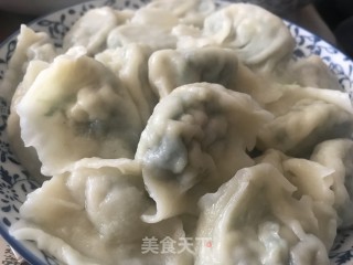 小白菜鸡蛋馅水饺的做法步骤：11