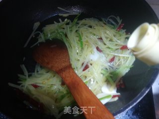 酸辣土豆丝的做法步骤：10