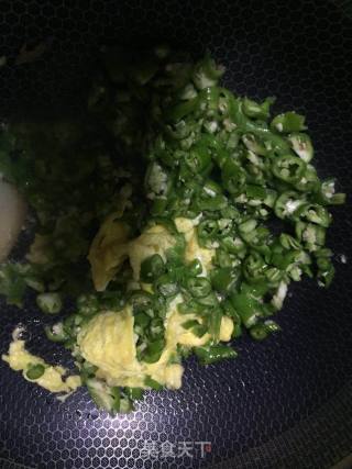 辣椒炒蛋的做法步骤：3