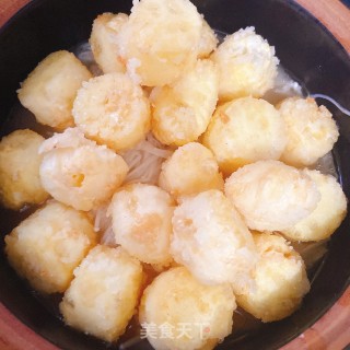 干贝日本豆腐煲的做法步骤：9