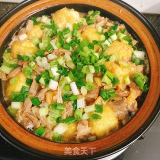 干贝日本豆腐煲的做法步骤：17
