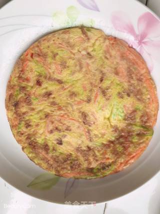 三色煎饼的做法步骤：6