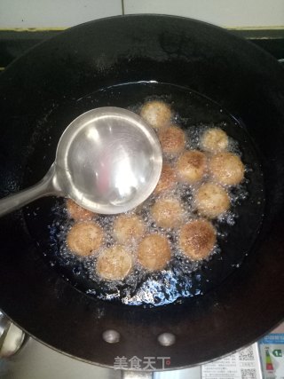 炸麻球的做法步骤：5