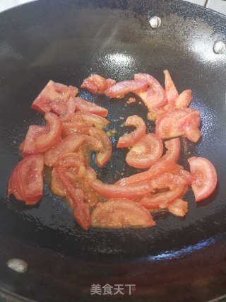 西红柿疙瘩汤的做法步骤：4