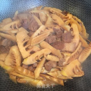 春笋烧肉的做法步骤：10