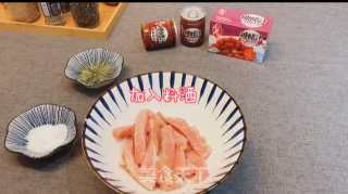 小石窖私房菜糖醋里脊的做法步骤：4