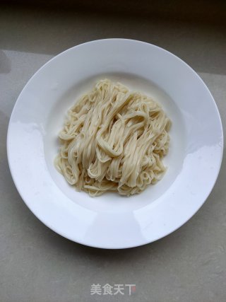 芝麻酱鸡肉丝拌面的做法步骤：7