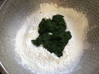 艾草青团的做法步骤：5