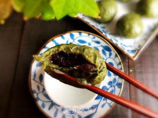 艾草青团的做法步骤：10