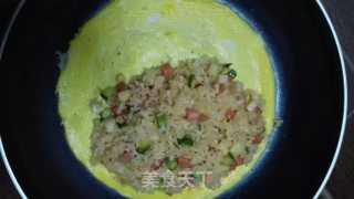 蛋包饭的做法步骤：8
