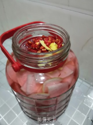 一年四季必吃的开胃小菜腌萝卜的做法步骤：5