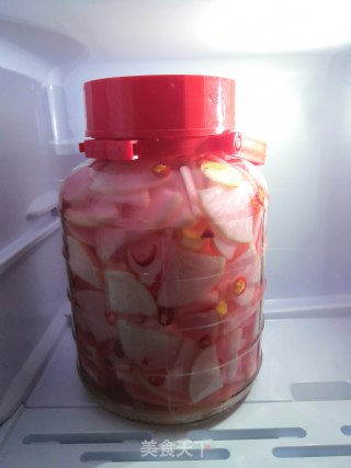 一年四季必吃的开胃小菜腌萝卜的做法步骤：6