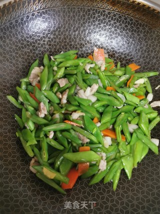 刀豆炒肉片的做法步骤：10