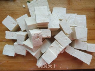 韭菜烧豆腐的做法步骤：3