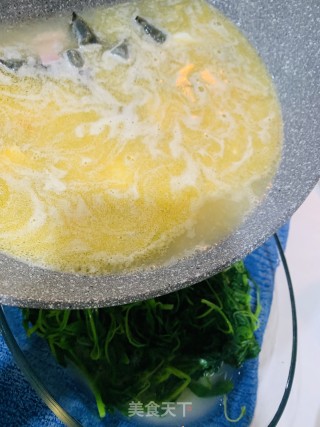 东南亚上汤苋菜的做法步骤：5