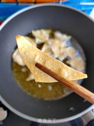 椒盐馄饨皮的做法步骤：4